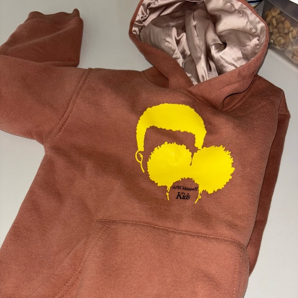 Kids SATIN HOODIE - Picture 3 of 4